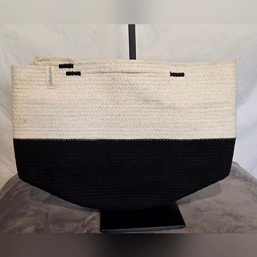 *NWT* Mia Melange Woven Storage Basket
